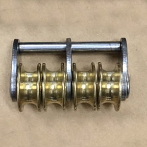 Θαλάσσιες τροχαλίες από ανοξείδωτο χάλυβα για το σκάφος